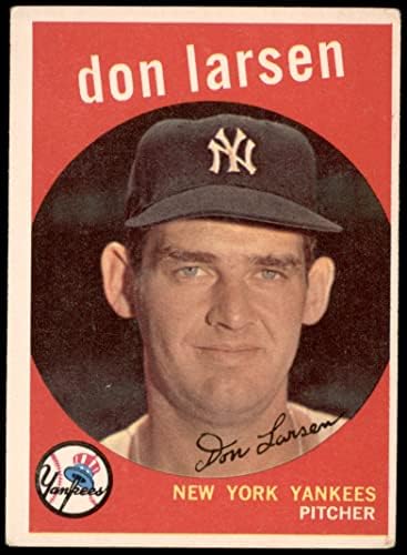 1959 Topps 205 Don Larsen New York Yankees VG Yankees