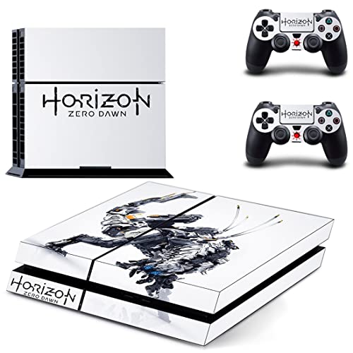 Game Horizonet Zero West Aloy PS4 ou Ps5 Skin Skin para PlayStation 4 ou 5 Console e 2 Controllers Decal Vinyl V12151