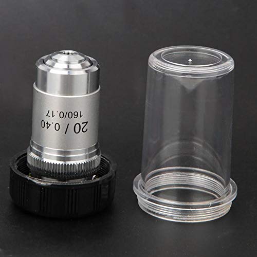 Lente objetiva, todas as lentes de objeto de microscópio de aço Imagem clara para microscópios biológicos