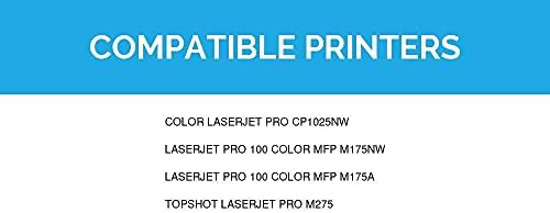 LD Produtos Remanufaturados Substituição do cartucho de toner para HP 126A CE310A para uso em laserjet, laserjet