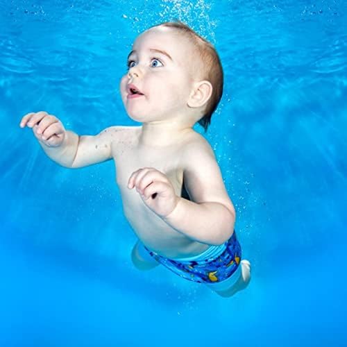 Splash sobre fralda de natação feliz, pântano de crocodilo, 12-24 meses