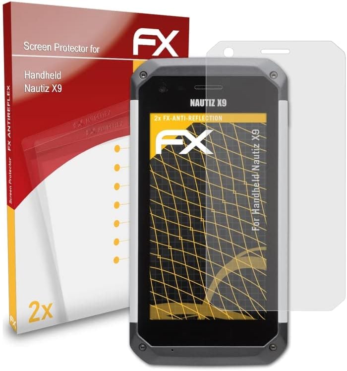 Protetor de tela AtFolix compatível com filme de proteção à tela Nautiz X9, filme de proteção contra protetor FX anti-reflexivo