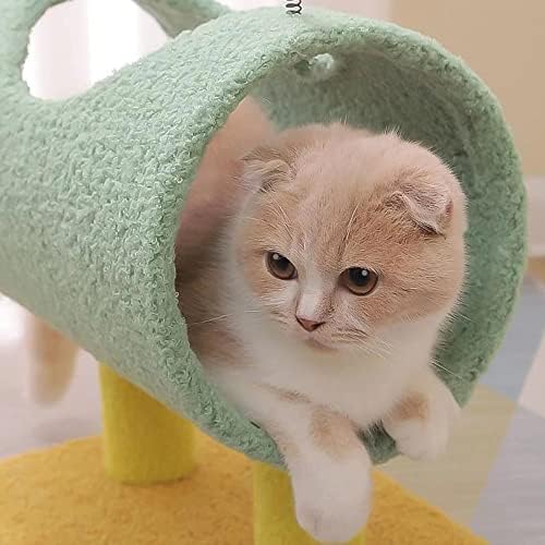 Zyswp Pet Cat Tree Cat Frame Plataforma de gatinho de animais Funny Gat Stick Kitty Plush Cylinder Nest