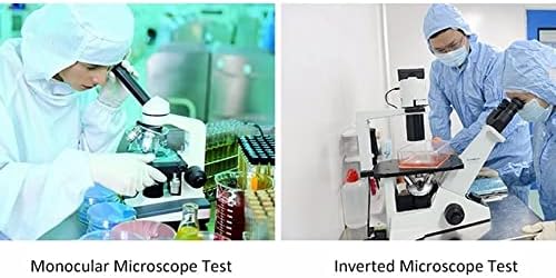 Kit de acessórios para microscópio para adultos microscópio LCD LCD Tamanho 10x/microscópio oculares consumíveis de laboratório