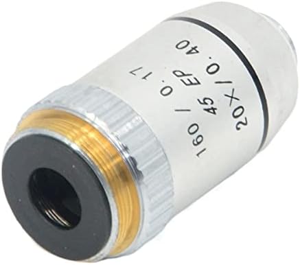 Kit de acessórios para microscópio para adultos 1set 4x 10x, 40x, 100x Microscope Achromatic Lens para microscópios
