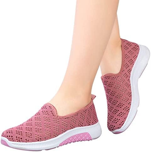 Ladas respiráveis ​​Casual Fashion Sapatos de malha de verão Sapatos de tênis femininos Sênis para mulheres casuais