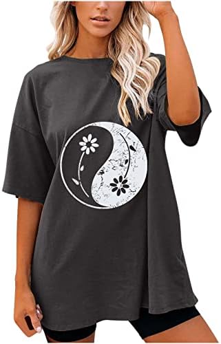 Juniores masculino blusas blusas de manga curta impressão de flor solta hippie hippie vintage verão escaldas roupas