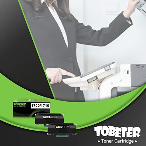 Substituição de cartucho de toner compatível com Tobeter para Dell 1700 310-5399/5400/5401/5402/7020/7022/7023/7025 7038/7039/7040 Uso para Dell 1700n 1710 1710N 1710N Printer
