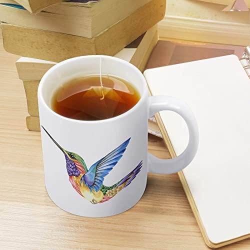 Hummingbird Tattoo Imprimir caneca caça de café Cerâmica xícara de chá engraçado para escritório casa homens homens