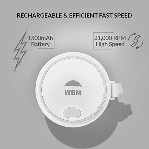 WBM Smart Portable Blender, para shakes, sucos e smoothies, bateria recarregável USB, 300 ml
