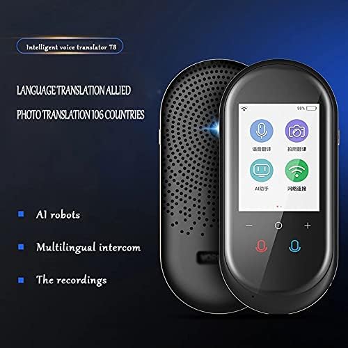 Jahh Translator T8 Intelligent Voice Translator Offline Tradução simultânea caneta suporta o suporte ao tradutor de