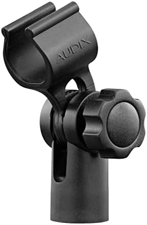 Audix Dflex Dual Rim Montado de aro de armas para série D, Microfones SCX Series e Snap Dclip Hovert Duty no clipe