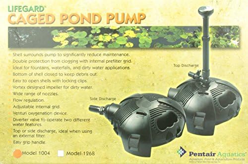 Lifegard Caged Pond Pump, Modelo 1004