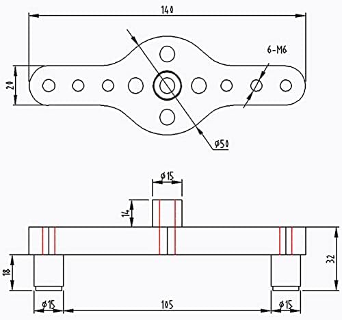 Auto -centralização do gabarito de doweling Posicionador de perfuração reto ajustável Posicionador de bolso vertical Organizador de