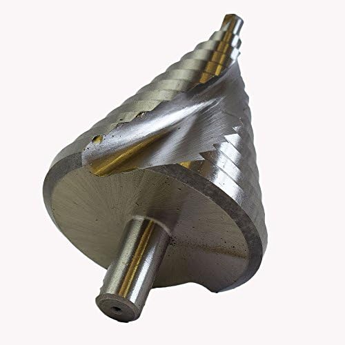 Broca de cone de etapa de 6-60 mm 12 CORTE DE EPUSTO HISS HSS 4341 Encontro a mais de 12 mm de haste de 12 mm