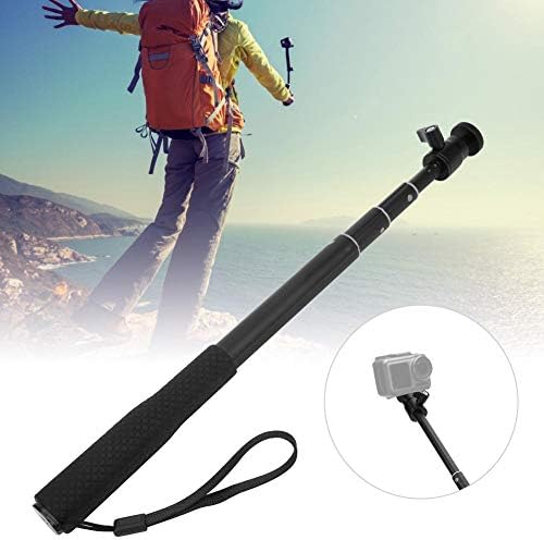 Enkelbruke Selfie Stick com 4 Seções Remoas Telescópicas 1/4 '' Selfie Selfie com Ballhead para gravação de vídeo