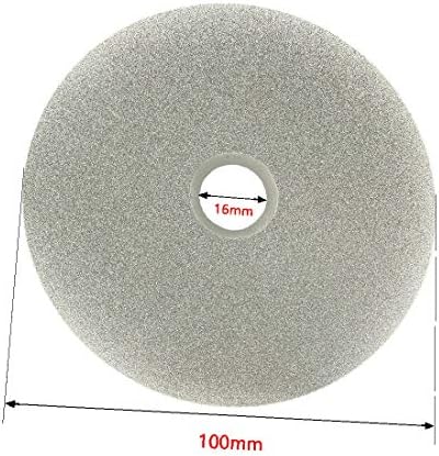 X-Dree 100mm Grit de 4 polegadas 180 Diamante revestido com a roda de disco plana Landing Disc (disco de lija de 100 mm de 4 Pulgadas