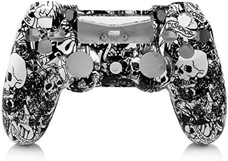 Tampa especial de caixa de casca de casca completa personalizada com botões para Sony PlayStation 4 PS4 Controlador sem fio