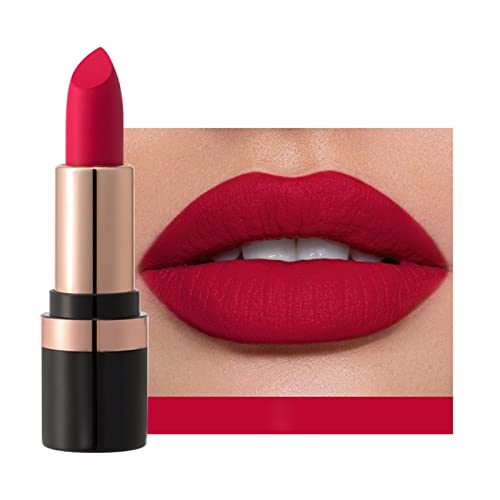 Lip Gloss Packs Lipstick com maquiagem labial Velvet Longa Longa Pigmento Nude Nude Impermeável Lip Girl Girls Makeup