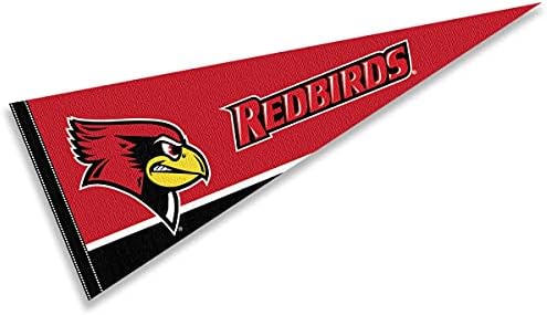 Illinois State Redbirds Genante em tamanho real feltro