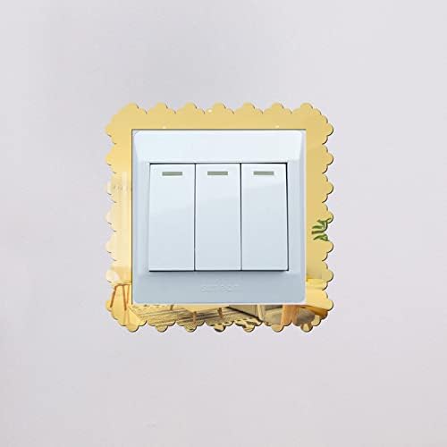 Adesivo decoração de casa espelho de adesivo de parede para loja decoração de parede em casa