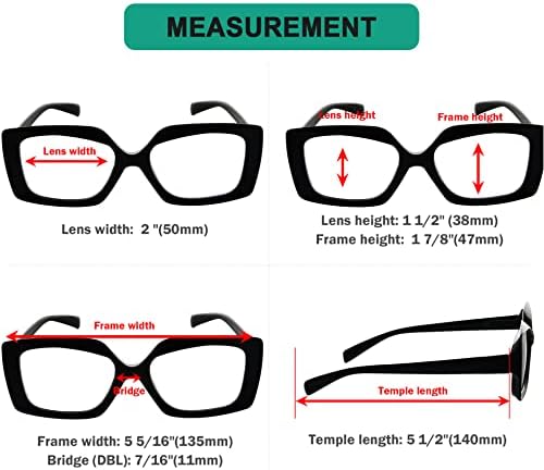 Óculos de leitura para os olhos para mulheres lendo - leitores de senhoras