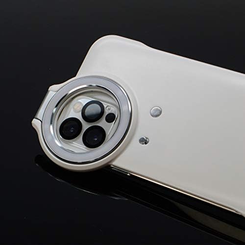 Seeran Ring Light Phone Case para iPhone 1212 Pro, LED Selfie Ring Light com 3 modos, YouTubetikToklive Streaming Selfie Case