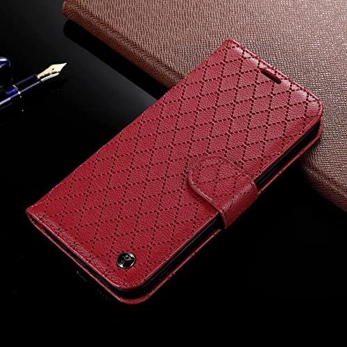 iPhone 14 Caso de couro Pro Caixa PU Wallet Stand 3 Holder de cartão Stick Magnetic Luxury Protectable Protectable Kickstand