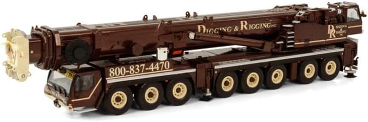 FLOZ PARA WSI PARA LIEBHERR LTM 1500-8.1 para escavar e manipular 1/50 Modelo pré-construído de caminhão
