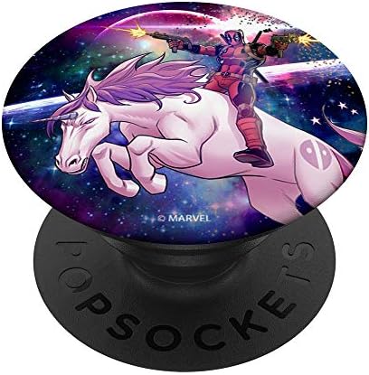 Marvel Deadpool Space Unicorn Tacos Popsockets PopGrip: Swappable Grip para telefones e tablets