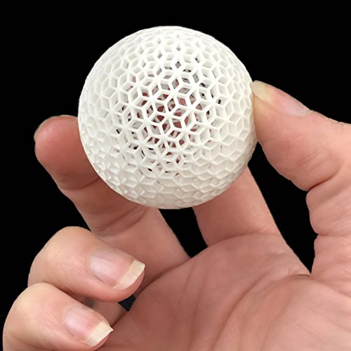 3D Impresso a esfera geométrica com base infinita