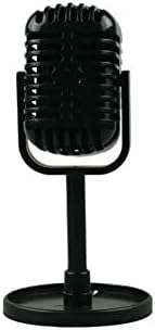 Simulação clássico retro classic dinâmico Microfone vocal estilo vintage Mic Universal Stand para Live Performanc Karaoke Studio Record