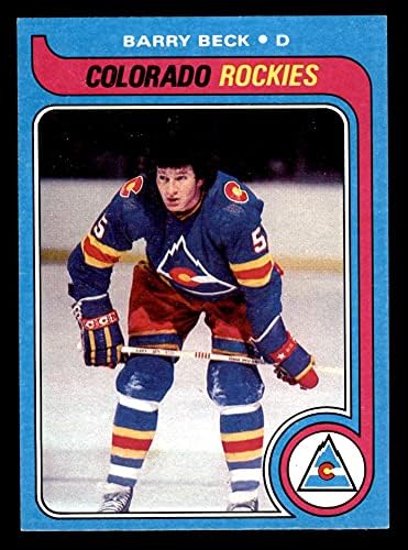 1979 Topps 35 Barry Beck Colorado Rockies-Hockey Ex/Mt Rockies-Hockey