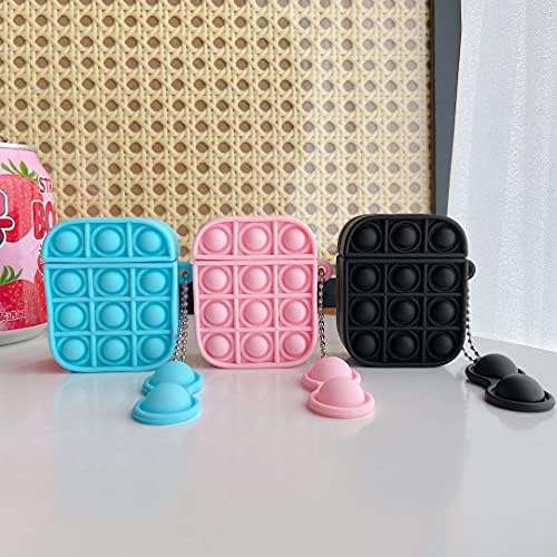 CASO AirPods sensorial de Cocomii - Push Pop Fidget Toy - Slim - Lightweight - Matte - Silky Soft Touch - Keychain Bubble