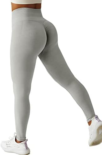 Fitelite Women Scrunch Butt Leggings Leggings Seisless High Caist Yoga Workout Leggings