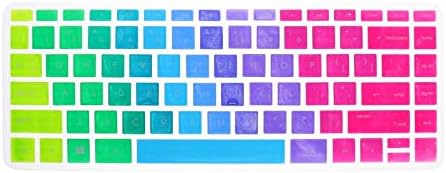 Laptop Solustre Casos de laptop Casos de laptop Capas de teclado compatível com a pele para HP 14 bf laptop colorido