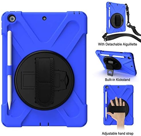 Bolsa de capa de celular Guoshu para iPad 10,2 polegadas à prova de choque de choque de choque + caixa de proteção para PC