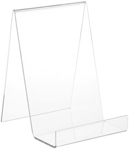 PLYMOR CLEY ACRYLIC PLAT VISHELO DESLIGURAS CEALEL com borda de caixa de 3 , 10 h x 7 W x 8 D