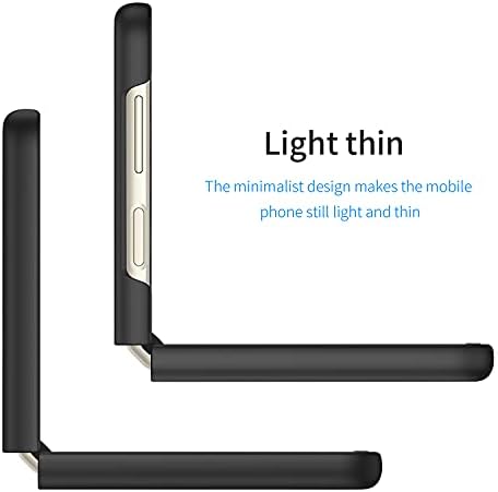 AMOSRY compatível com a caixa de Samsung Galaxy Z Flip 3 5G, caixa esbelta, fina e leve, para Samsung Galaxy Z Flip 3 5g