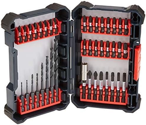 Bosch 40 peças Impact drill drill driver de caixa personalizada conjunto de casos ddms40