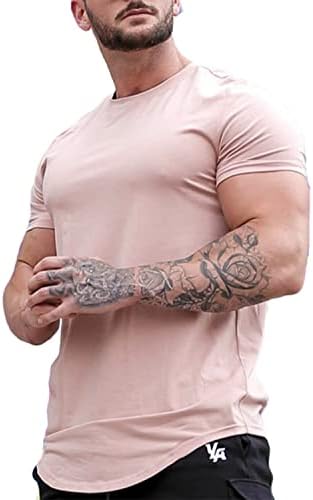 MONS MACH MUSTURA TRANHA DE GYM TRAÇÃO DO GYM CULTO CULTO CULTO CLOGONCO SUMPER SMUME CASUAL SLIM FIT TOP