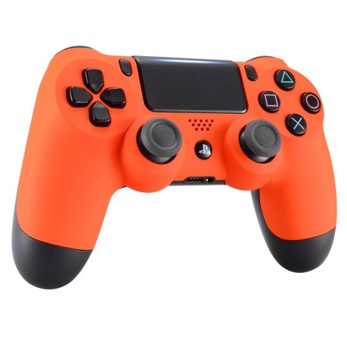 Modfreakz® Front Shell Soft Touch Orange para PS4 Gen 4,5 V2 Controller