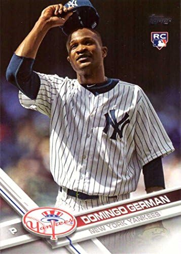 2017 Topps Update Baseball #US2 Domingo German Rookie Card