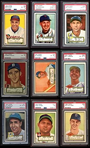 1952 Topps Baseball All-PSA quase completo conjunto ex/mt