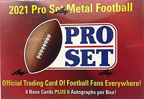 2021 Leaf Pro Set Metal Football Box