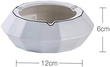 Leige Creamic Ashtray Cigarette Stoner Ashtray para uso interno ou externo ， Suporte de cinzas para fumantes, bandeja de cinzas