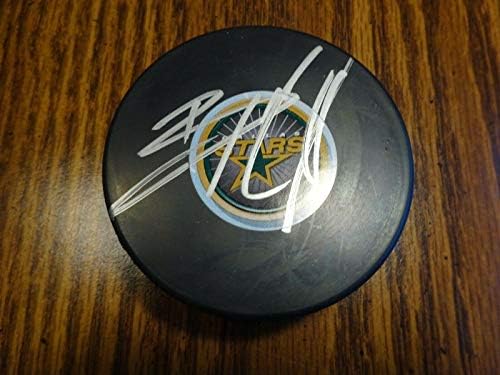 Brad Richards assinou o Auto Dallas Stars Hockey Puck JSA Autograf -Autograf - Autografado NHL Pucks