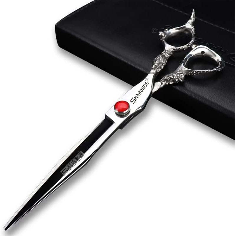 7 7.5 8 Profissional Scissors Scissors Barber Salon Corte de Corte Dragon Shears