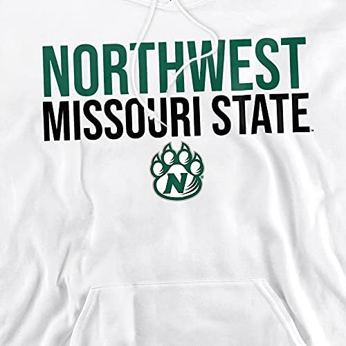 Northwest Missouri State University Official empilhado com capuz adulto unissex