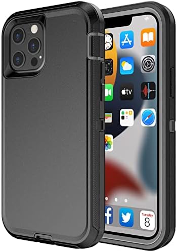 Protebox para iPhone 12 Pro Max Case, [Chefe à prova de choque/à prova de poeira] Casca de proteção para serviços pesados ​​para